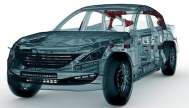 汉高与合作伙伴展示混合动力汽车车身部件的轻量化潜力