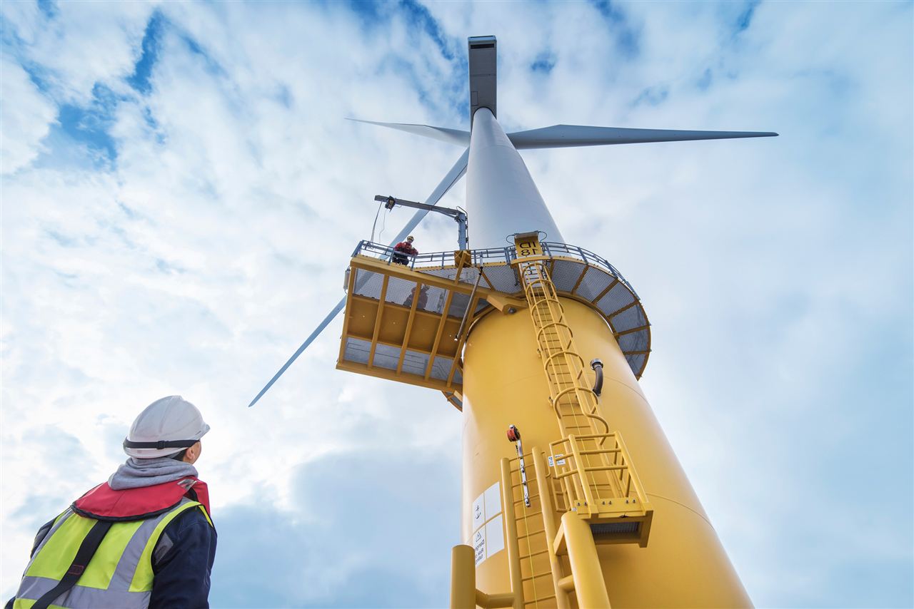 科思创助力可持续能源风力发电