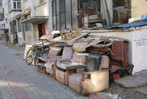 兰溪建立处置中心安放废旧家具